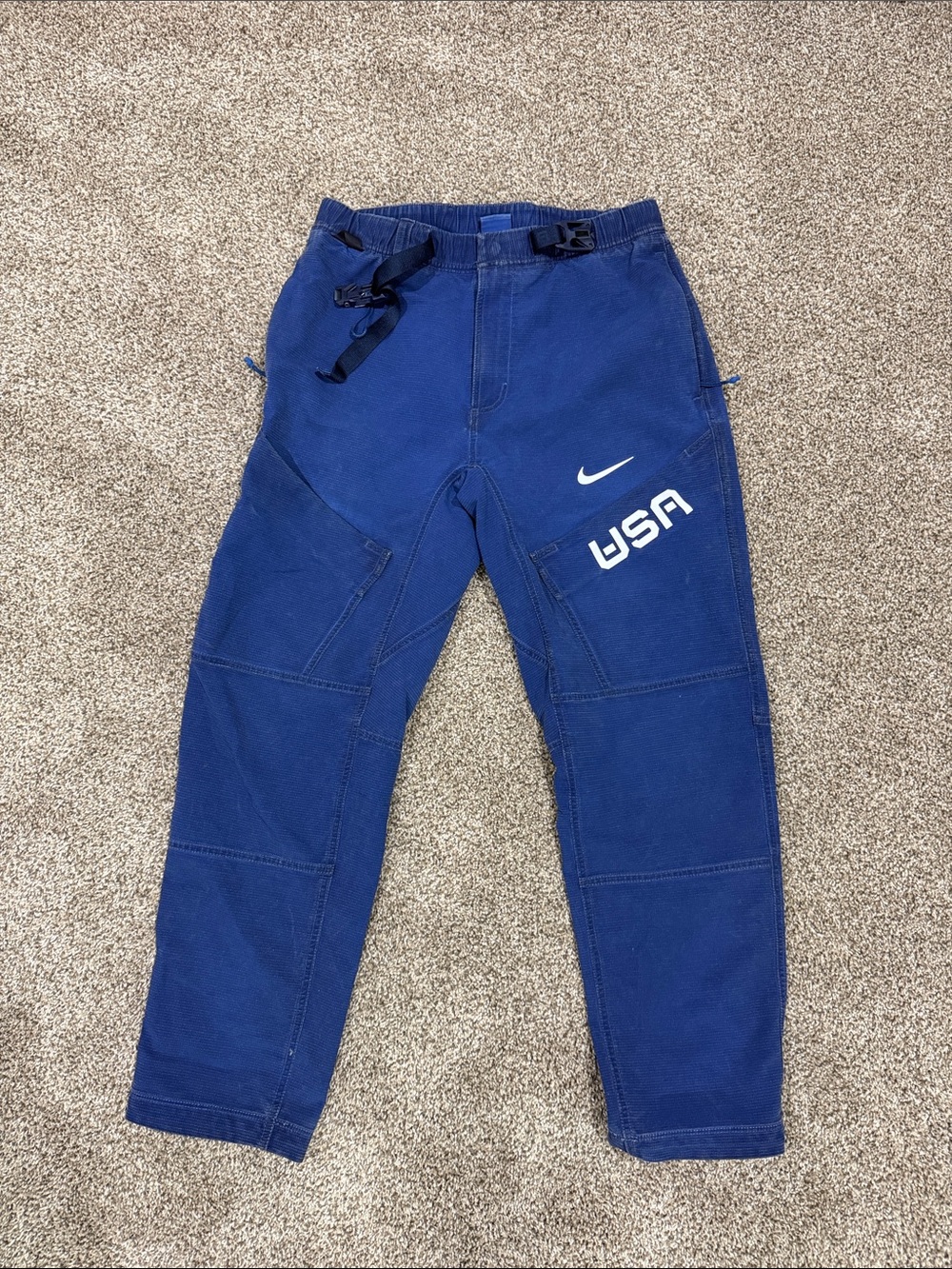Nike Blue ACG USA Swoosh Joggers